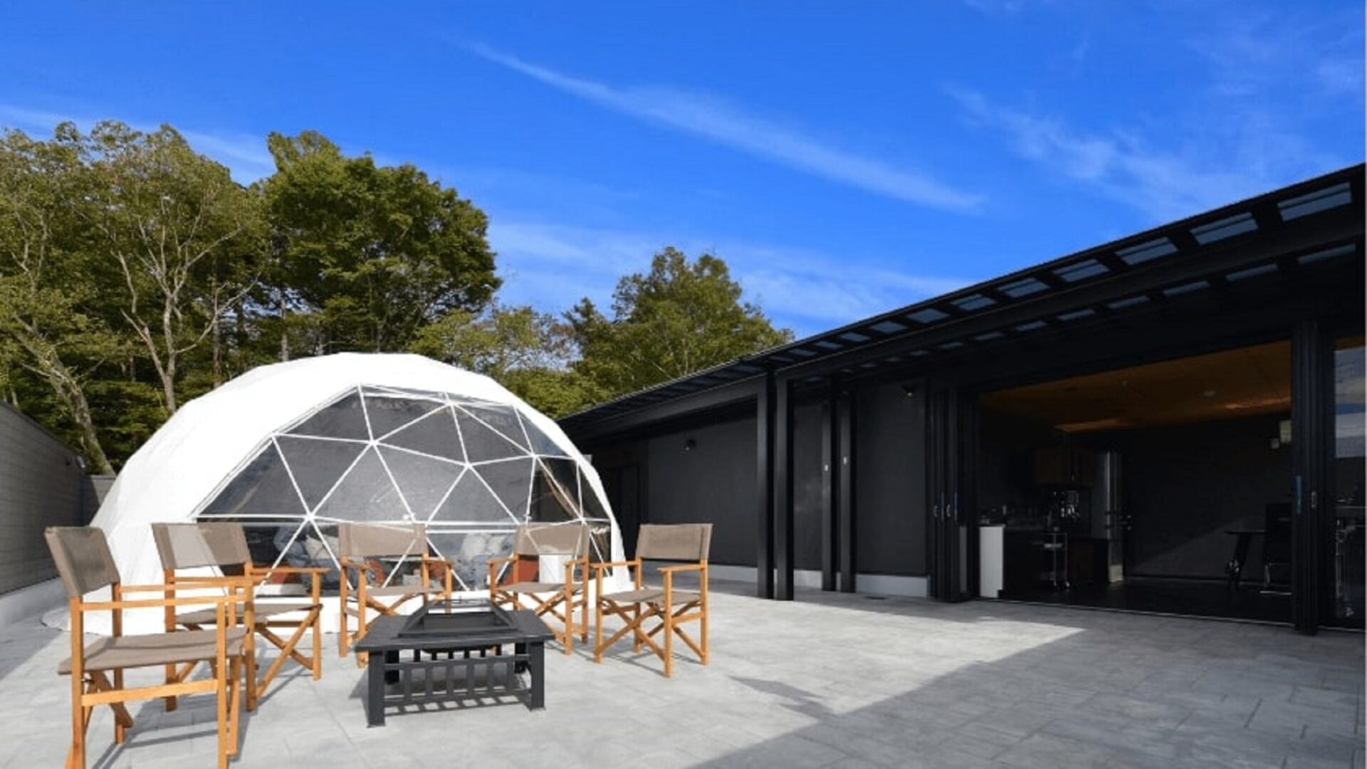 ＶＩＳＩＯＮ ＧＬＡＭＰＩＮＧ Ｒｅｓｏｒｔ　＆ Ｓｐａ 山中湖の（ペット可）の外観の画像