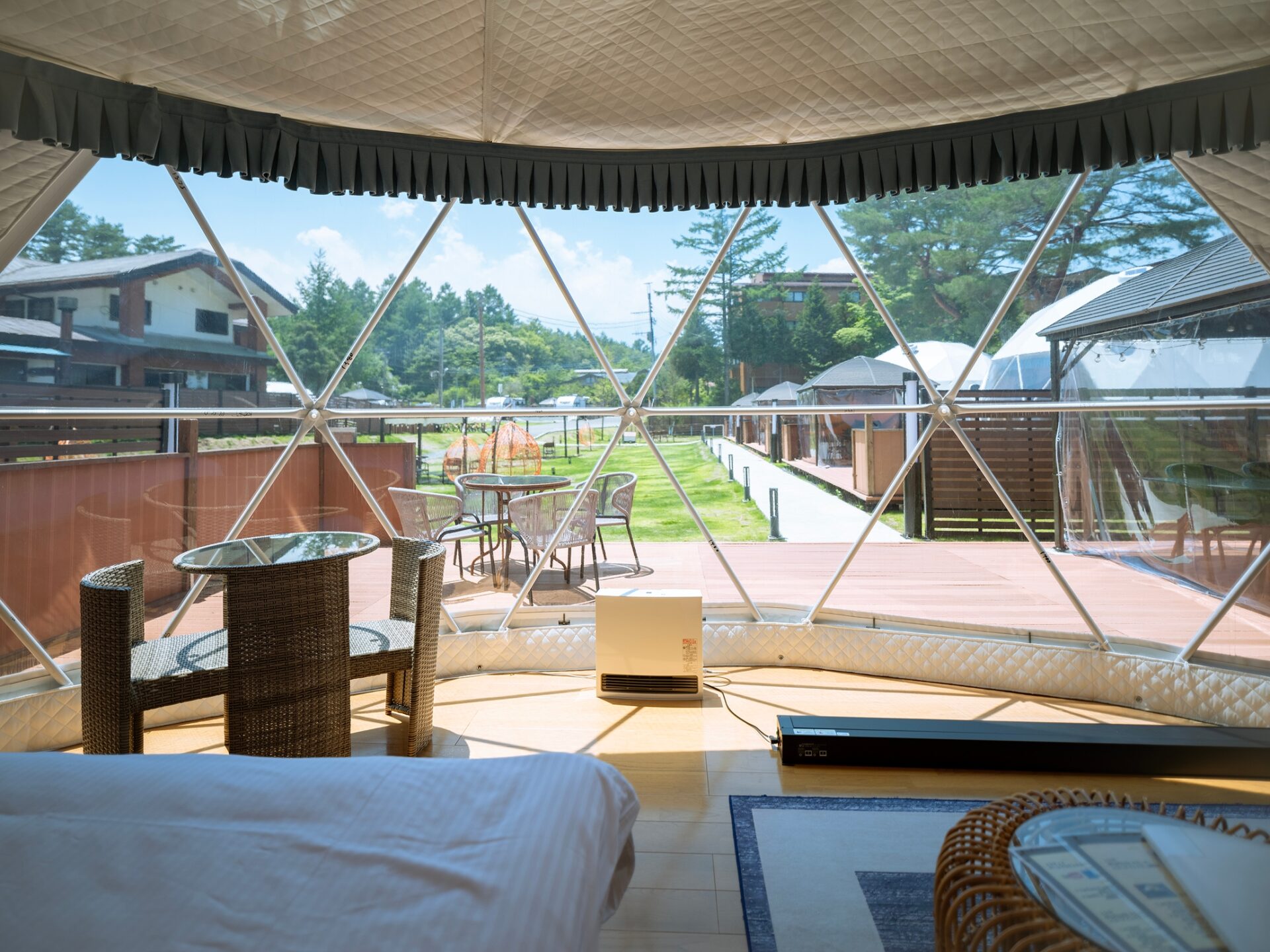 Ｇｒａｍｅｒｃｙ Ｖｉｌｌａｇｅ 山中湖 Ｇｌａｍｐｉｎｇ＆Ｓａｕｎａの（ペット可）の内装の画像