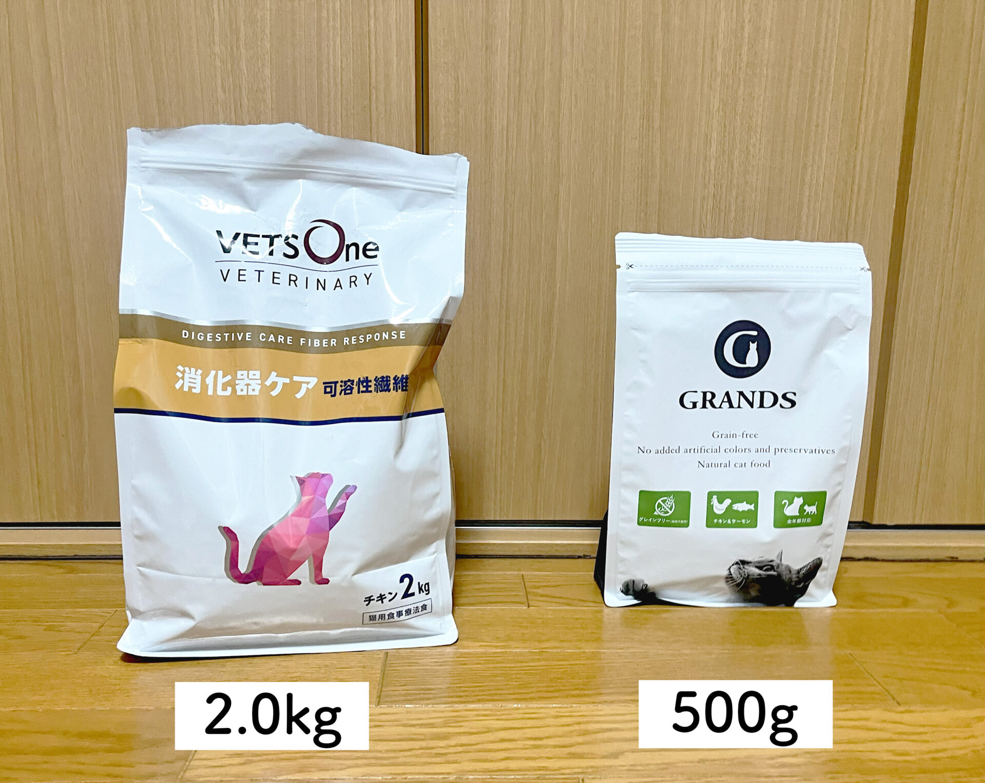 グランツ キャットフード】口コミ評判は？お試しセットを愛猫2匹に試し